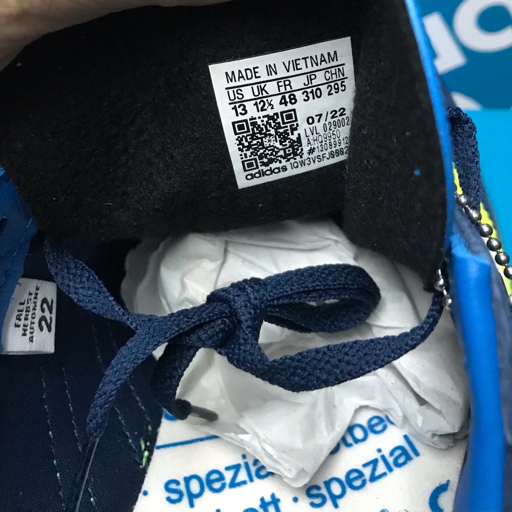 Adidas Originals Hochelaga SPZL “Night Indigo” 13M HQ9950 NWT DS OG BOX - Picture 6 of 15